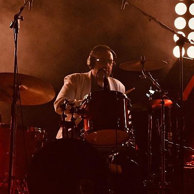 Omar Ceriotti docente di batteria presso le Scuole di Musica Niccolò Paganini